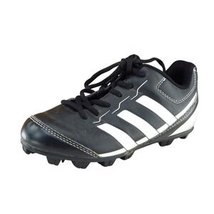 Adidas Toddler‎ Unisex Baseball Size 12 Black Synthetic Cleat Lightweight Shoe